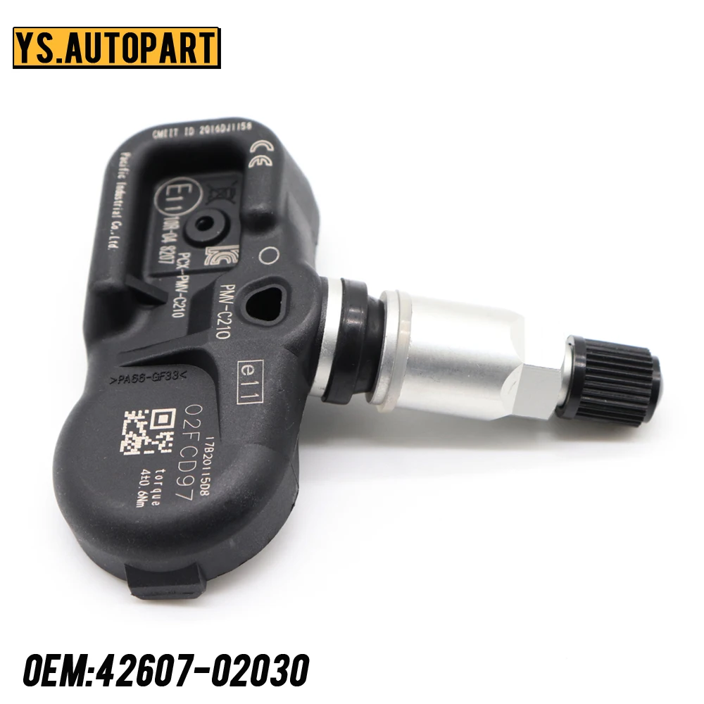 Details about   New 4X Complete Tire Pressure Sensor TPMS Fit for Toyota 40 Degree Steel Wheels 