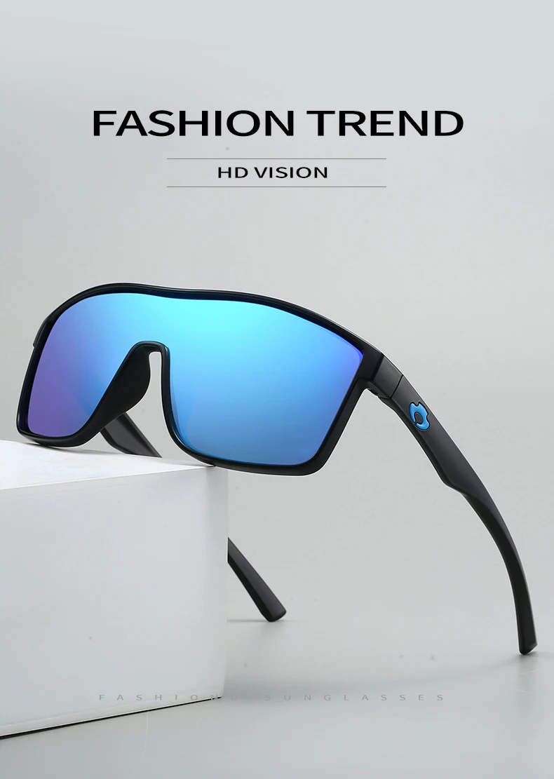 Karos Polarisierte Sonnenbrille, UV400-Schutzbrille, Herren und Damen, blendfrei, modische Brille, geeignet zum Fahren, Urlaub, Reisen – Detail 1