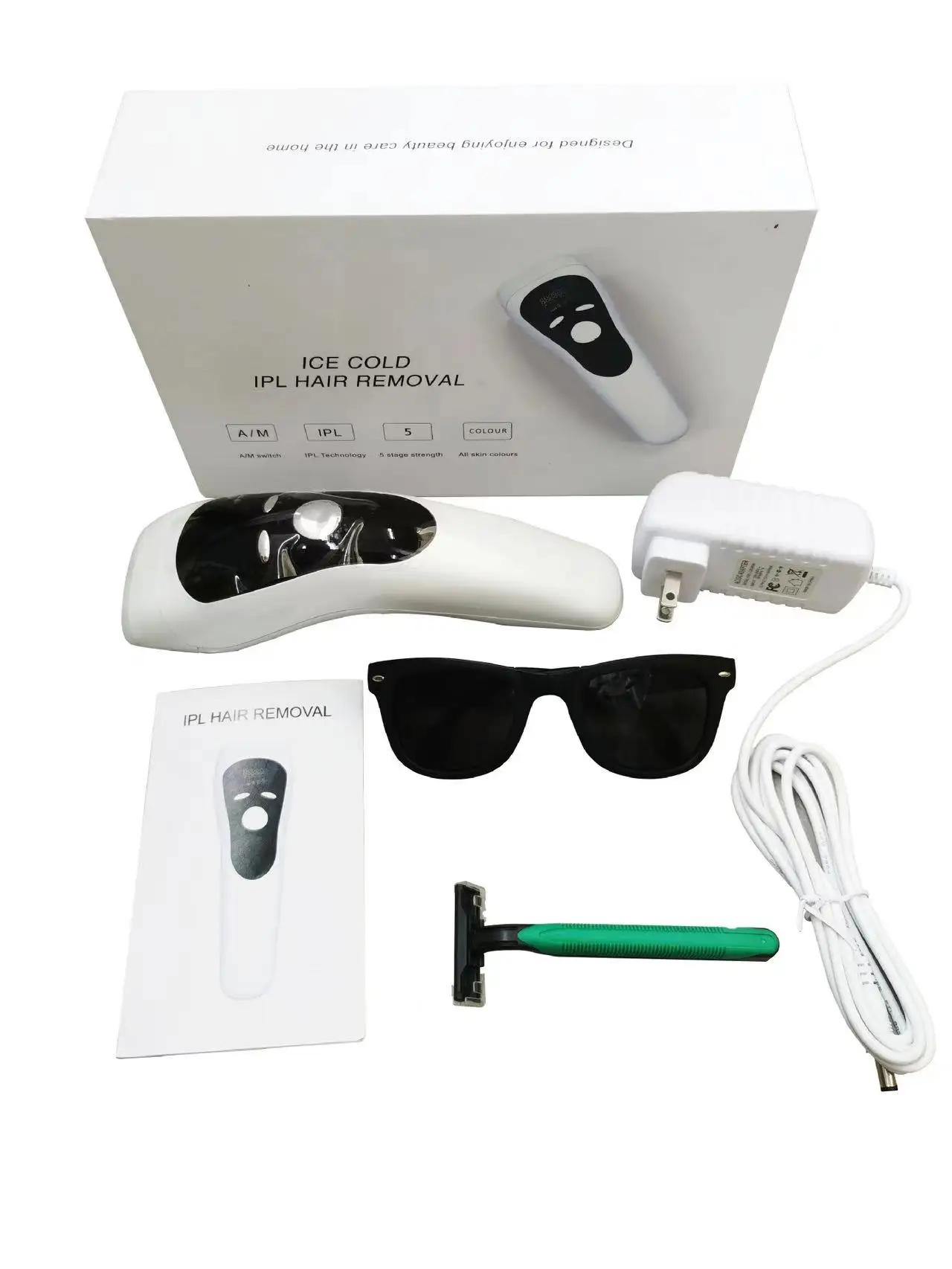 

Professional IPL Hair Removal Epilator Laser Permanent Hair Removal Machine Face Body Electric Depilador Laser 990000 Flashes