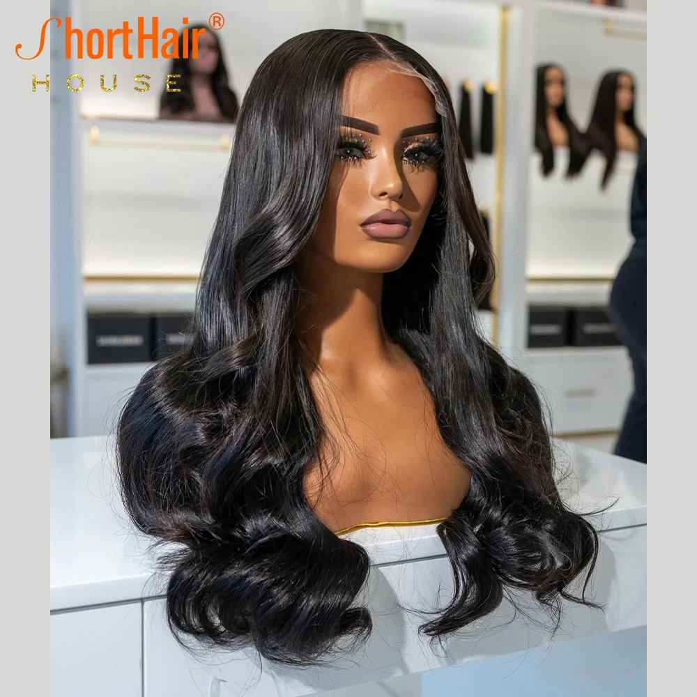 Highlight Blonde Human Hair Wigs Invisible Strap 360 Lace Front Wigs Human Hair Glueless Lace Closure Natural Loose Wave