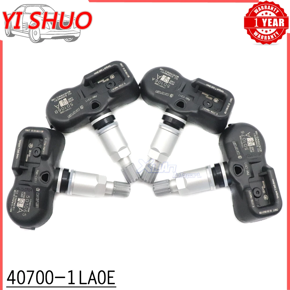 

Автомобильная система контроля давления в шинах TPMS 40700-1LA0E для Nissan 370Z Cube Juke Leaf Quest Infiniti EX35 FX35 QX50