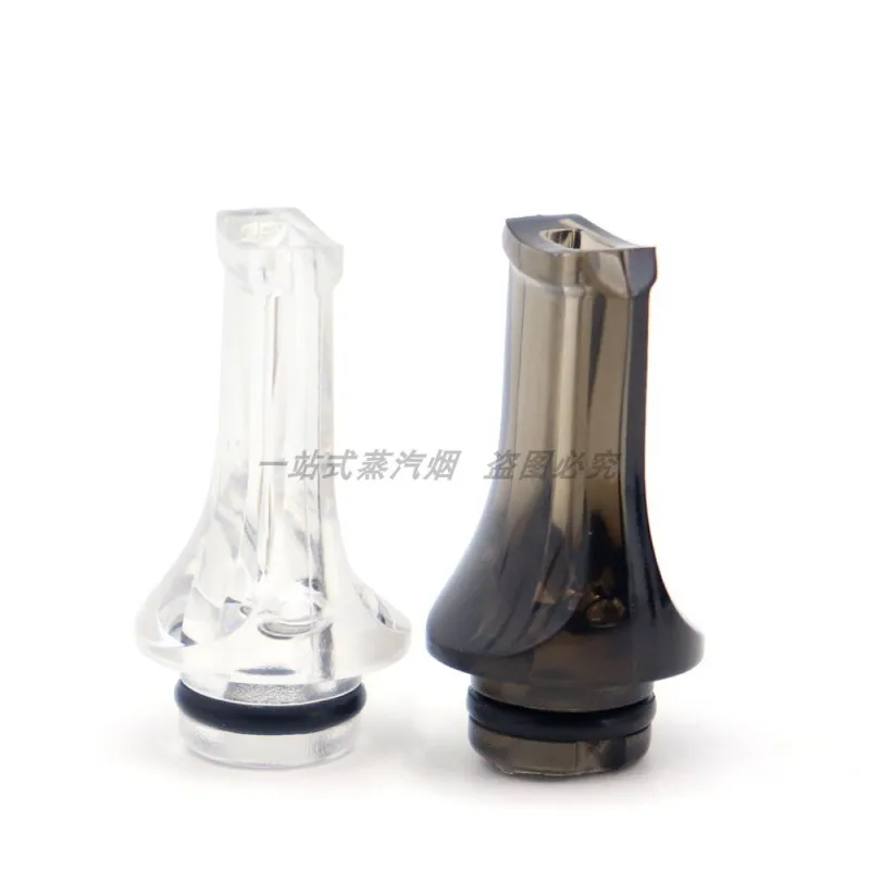 

1 Pcs 510 Drip Tip Universal Dripper Acrylic Flat Nozzle Anti Explosion Lampblack Drip Tip for Ijust S TFV8 Baby Q16 PRO Q14