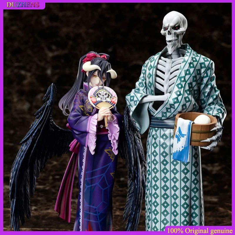 

100% Original: Anime OVERLORD albedo Ainz Ooal Gown bathrobe PVC Action Figure Anime Figure Model Figure Collection Doll Gift