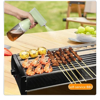 Electric Oil Sprayer Bottle - Dual Mode Oil Control Tool for Healthy Cooking, Food-Grade, Easy Clean, Ideal for Frying, Grilling