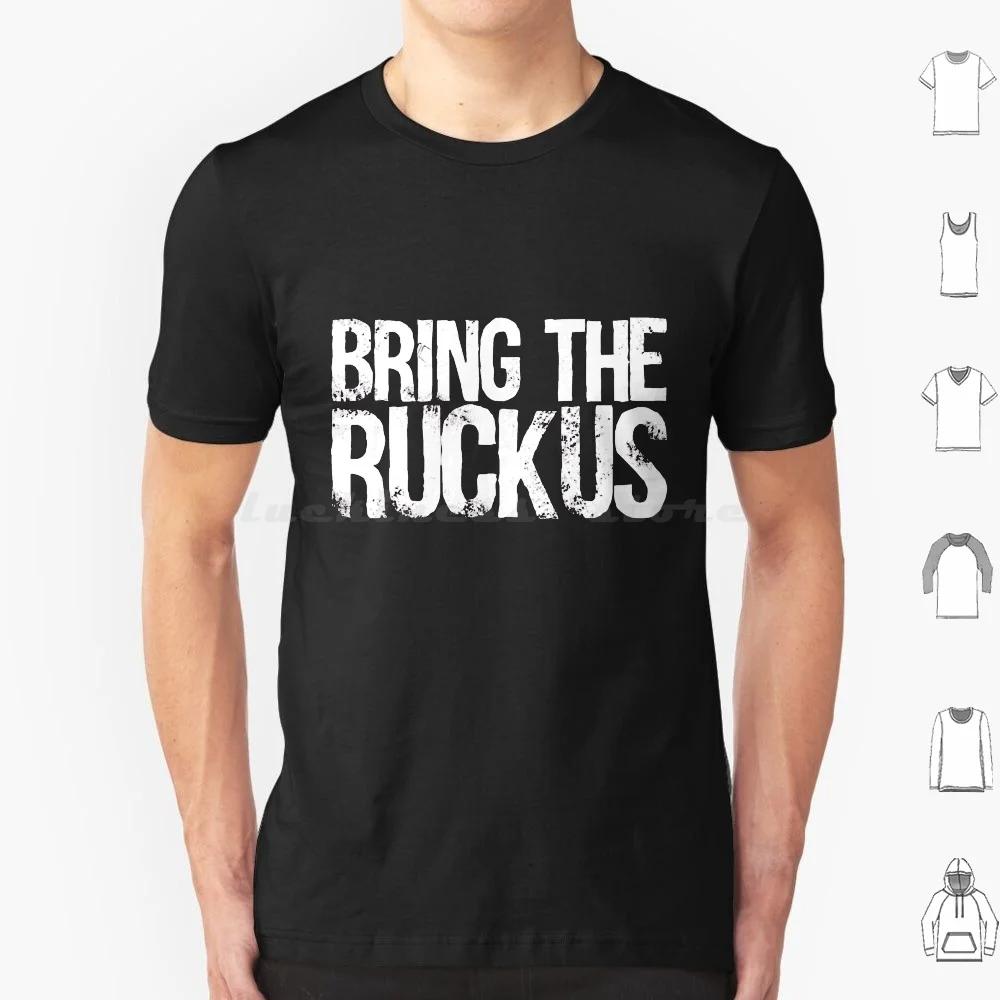 Porta La Maglietta Ruckus 6Xl Cotton Cool Tee Rap Hip Hop Clan Rza Clan Gza Odb Music 90S Method Man Cream Rapper Hiphop Ol