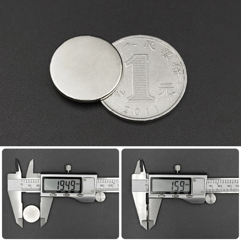 20x2 Neodymium Magnet 20mm x 2mm N35 NdFeB Round Super Powerful Strong Permanent Fridge Magnetic imanes Disc 20*2 5/10/20/50Pcs