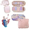 Makeup Set Flower Knows Moonlit Mermaid Eye Shadow Palette Matte Blush And Lipgloss Kit Maquiagem With Bag 1