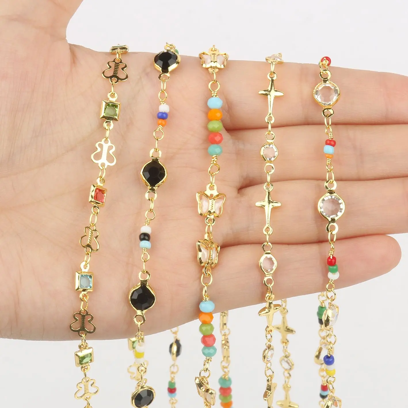 

Цепочки для браслетов, ожерелий, лодыжек, 1 м