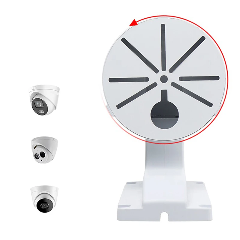 L Type Home Office Dome Camera Bracket Surveillance CCTV Accessories Plastic Durable Security Wall Mount Indoor And Outdoor