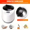 Portable Sauna for Home, at Home Sauna Full Body, Portable Steam Saunas Box Fold-able with 2.6L 1000 Watt Steamer, Folding Chair 6