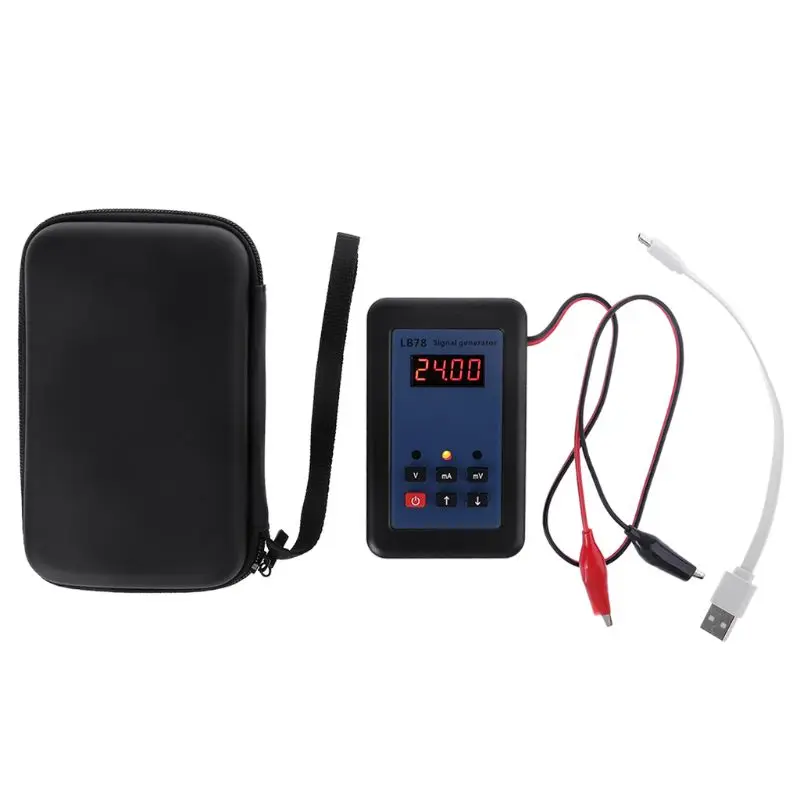 

Digital 4-20mA 0-10V Generator Calibrator Current Tester