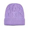 Hat Winter Women Angora Knit Beanie Warm Autumn Skiing Accessory For Outdoor Cap 2