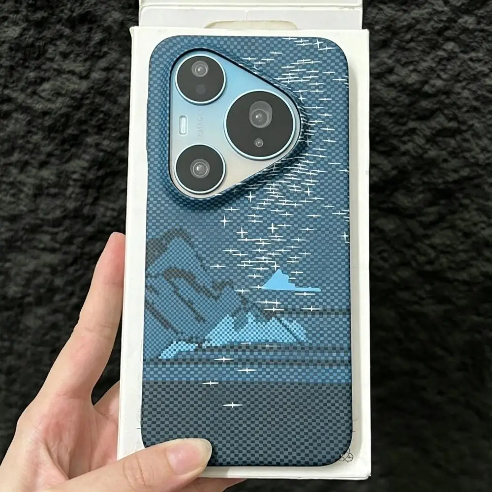 Slim Kevlar Carbon Fiber Texture Phone Case