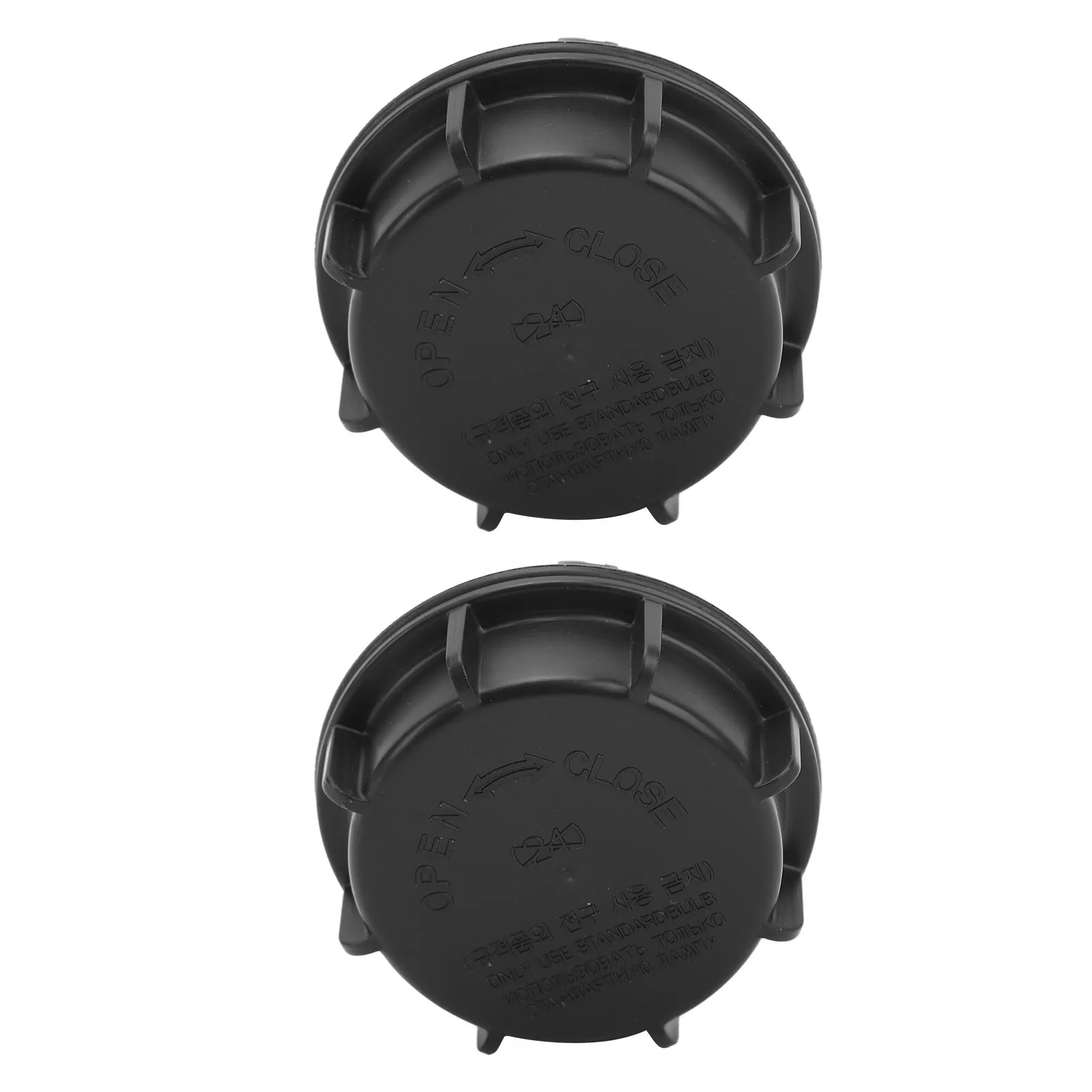 Headlight Dust Cap 2Pcs Head Lamp Dust Cover ABS 921402D000 Replacement For Kia Sportage Sedona Sorento For Hyundai Sonata headlight dust cover headlight cover headlight lens cover