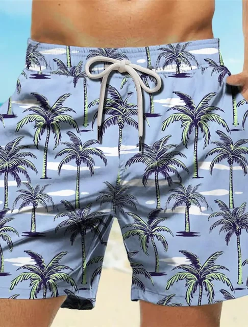 Holiday Beach Tropical Men's Shorts - Comfort Breathable 4