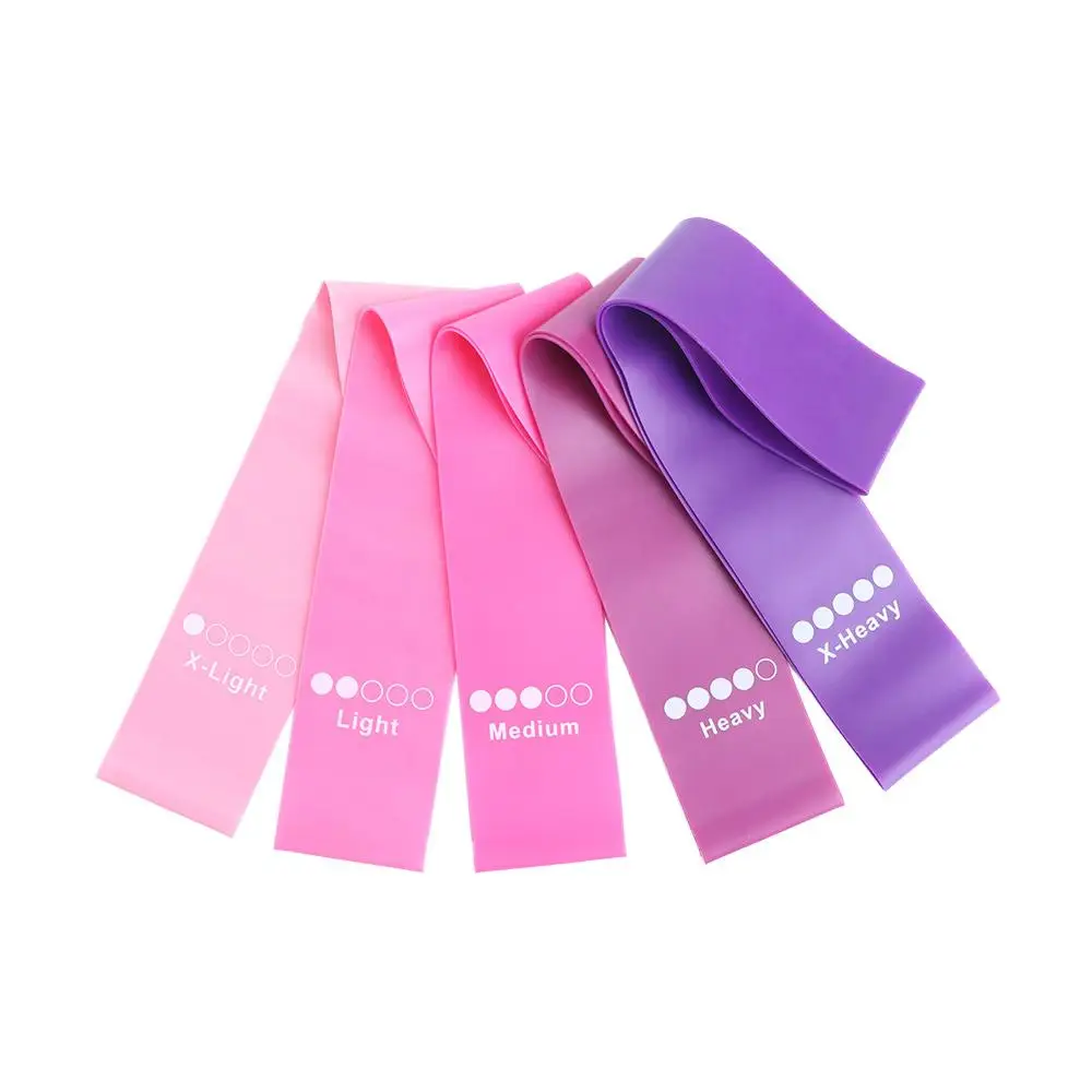 Sport Sports Equipment Fitness Workout Equipment Training Rubber Fitness Band Resistance Bands Rubber Pull Rope Yoga Bands 2