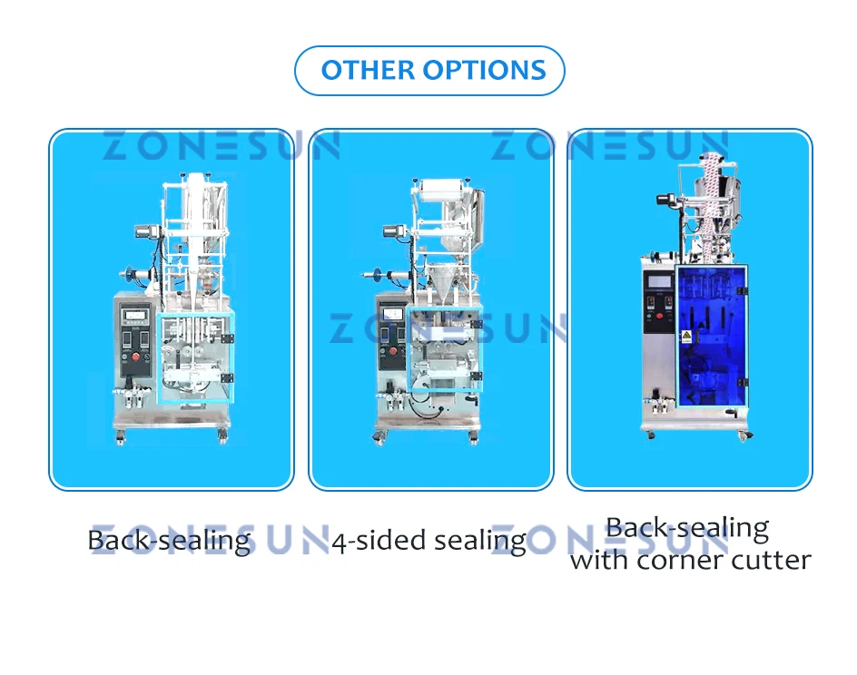 ZONESUN ZS-PL240LS Соус, специи, мед, пакетик, кетчуп, упаковка, жидкая паста, наполнитель, запайка, машина с функцией нагрева смешивания