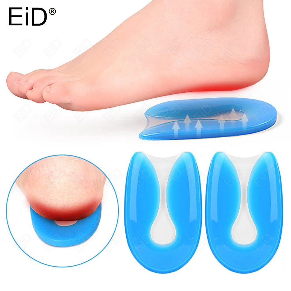 Gel Stable Heel orthopedic Insoles for plantar fasciitis Calcaneal Pain Feet Care