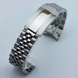 Men's Stainless Steel Watch Case with Sapphire Glass - 40mm for 39 NH35 28.5MM Dial (NO.10)