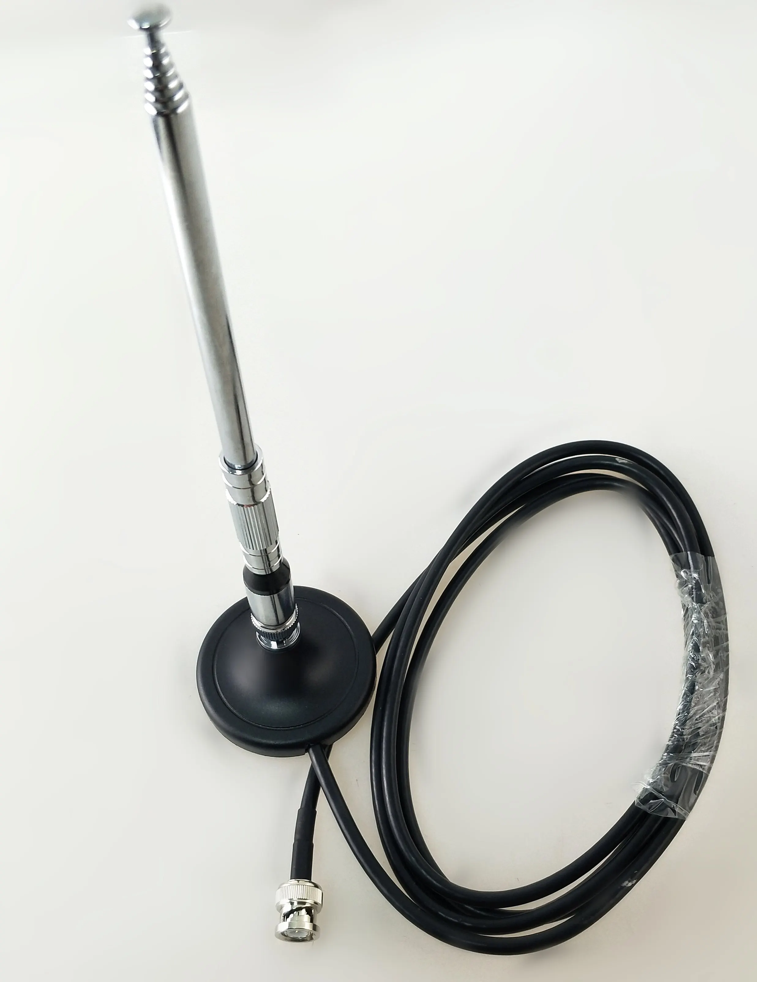 Antenna FM Antenna magnetica Trasmettitore Attena Antenna telescopica ad asta piccola MAX 20W - immagine 5