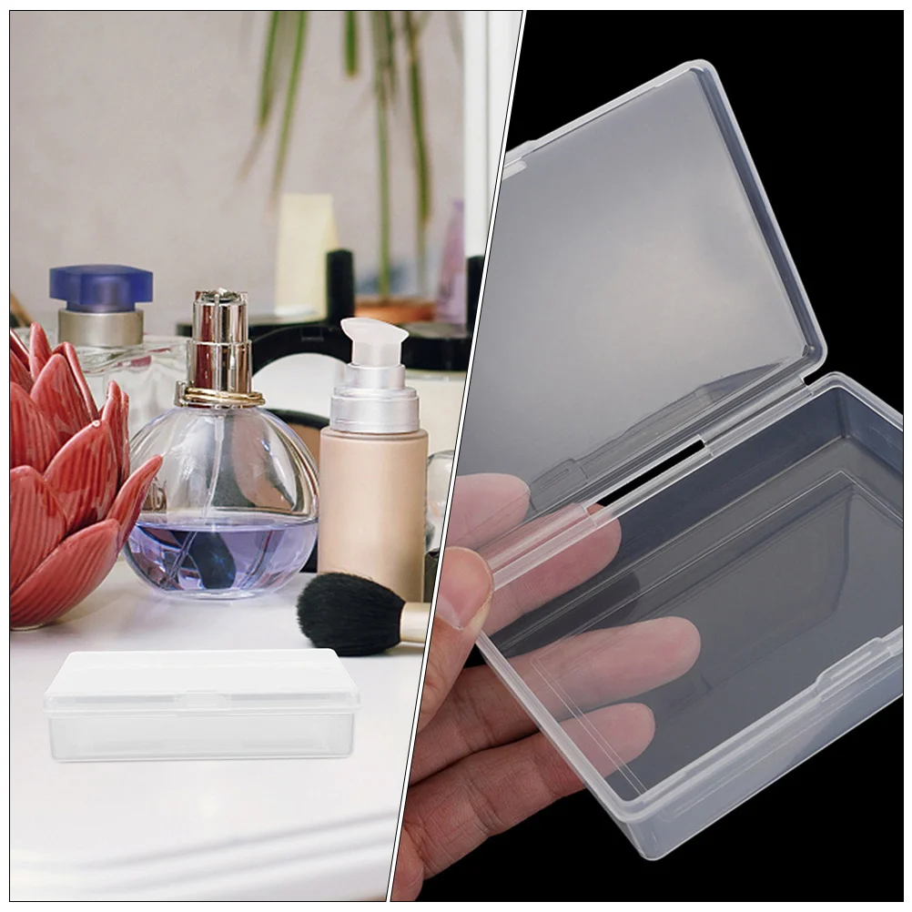 커버 보관함 포함 카드 포커 케이스, 플레잉 데크 거치대 플라스틱 투명 케이스, 8 개