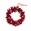 2024 New Christmas Decoration Red Plush Deer Pendant Christmas Tree Decoration Hanging Display Window Decoration 3