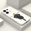 Sun Cat Phone Case For Xiaomi Redmi Note 13 12 12S 11 11S 10 10S 9 9S Pro Plus 4G 5G Liquid Silicone Cover 1