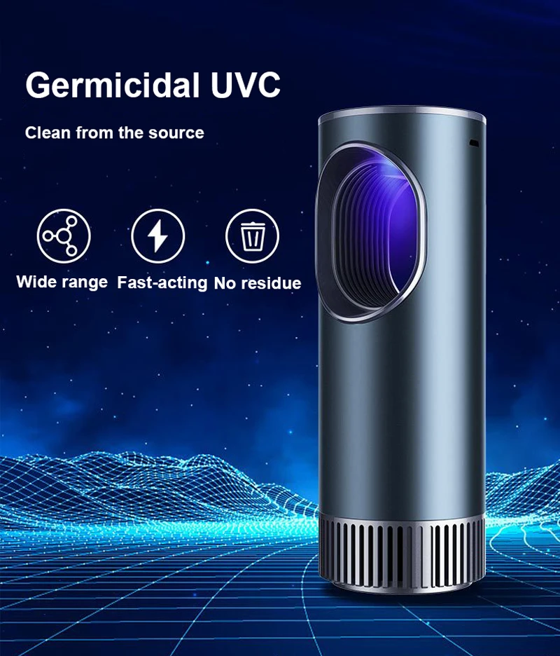 Advanced Car Air Purifier with UV Sterilization and HEPA Filter for Odor and Smoke Removal