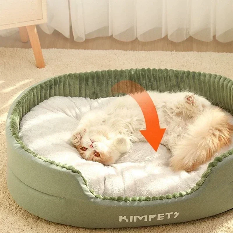 Washable Pet Sofa Bed with Deep Sleep Cushion 2 Washable Pet Sofa Bed with Deep Sleep Cushion 2
