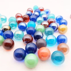 Boule de verre rebondissante de 22mm, Machine à Pinball pour le bétail, petits marbres, jouets pour parents et enfants, Console de jeux, 12 pièces 