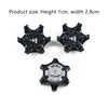 New 14pcs/lot Golf Spikes Pins Turn Fast Twist Shoe Spikes Durable Replacement Set Ultra Thin Cleats Pins Spike 5