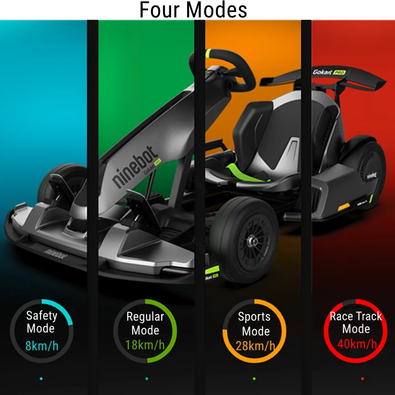 Ninebot Segway Electric GoKart Pro pour enfants et adultes, scooter  auto-sinc, pédale de course en plein air, Go Karting, prévente, 4800W, 40  km/h - AliExpress