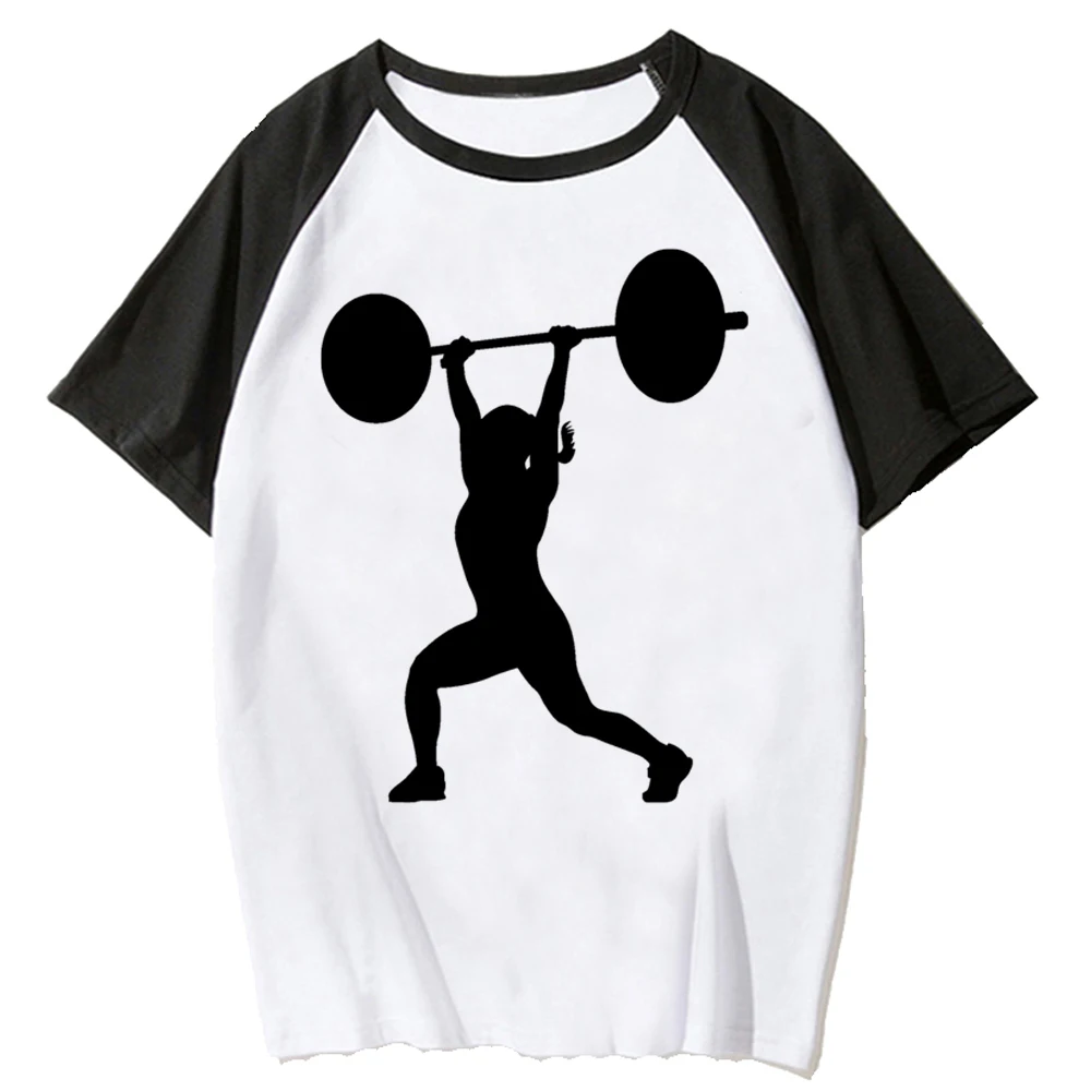 

Топ женский для фитнеса с принтом манга, в стиле Харадзюку