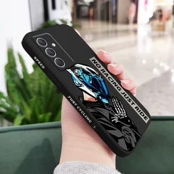 Motorcycle Boy Design Phone Case - Sleek & Stylish Protective Cover for Samsung A05 (Black)