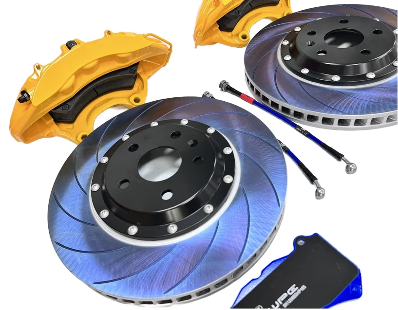 V6 Top quality caliper brake kit 6 pistons brake alloy metal disc for VW golf 7 t6 for honda accord toyota raize