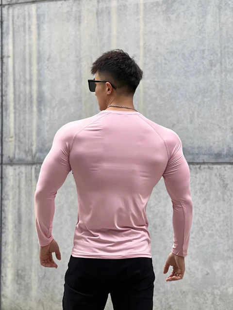 Men Gym Compression Shirt Quick Dry Fit Long Sleeve Sport Basketball Jersey  Bodybuilding Running Training Workout Fitness TShirt - AliExpress