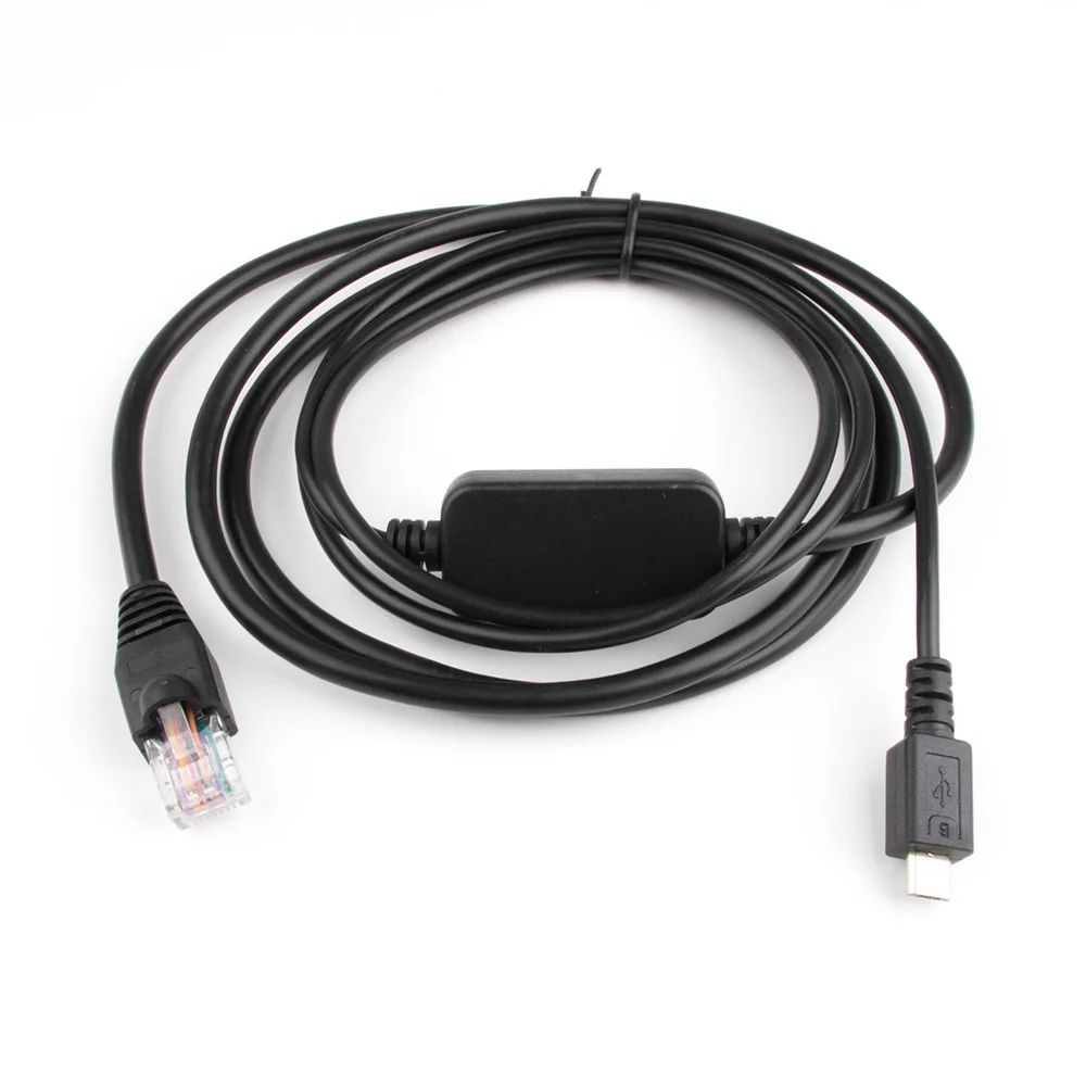 Micro USB Console Cable for Cisco ,Micro USB to RJ45 8P8C RS232 Serial Console Cable for Routers Switches and Firewall 1.8M