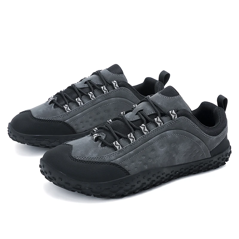 Mode Unisex Breitere Schuhe Atmungsaktive Mesh Männer Barfuß Breite zehen Schuhe Neue Wohnungen Weiche Null Tropfen Sohle Breiter Kappe turnschuhe Große Größe – Detail 7