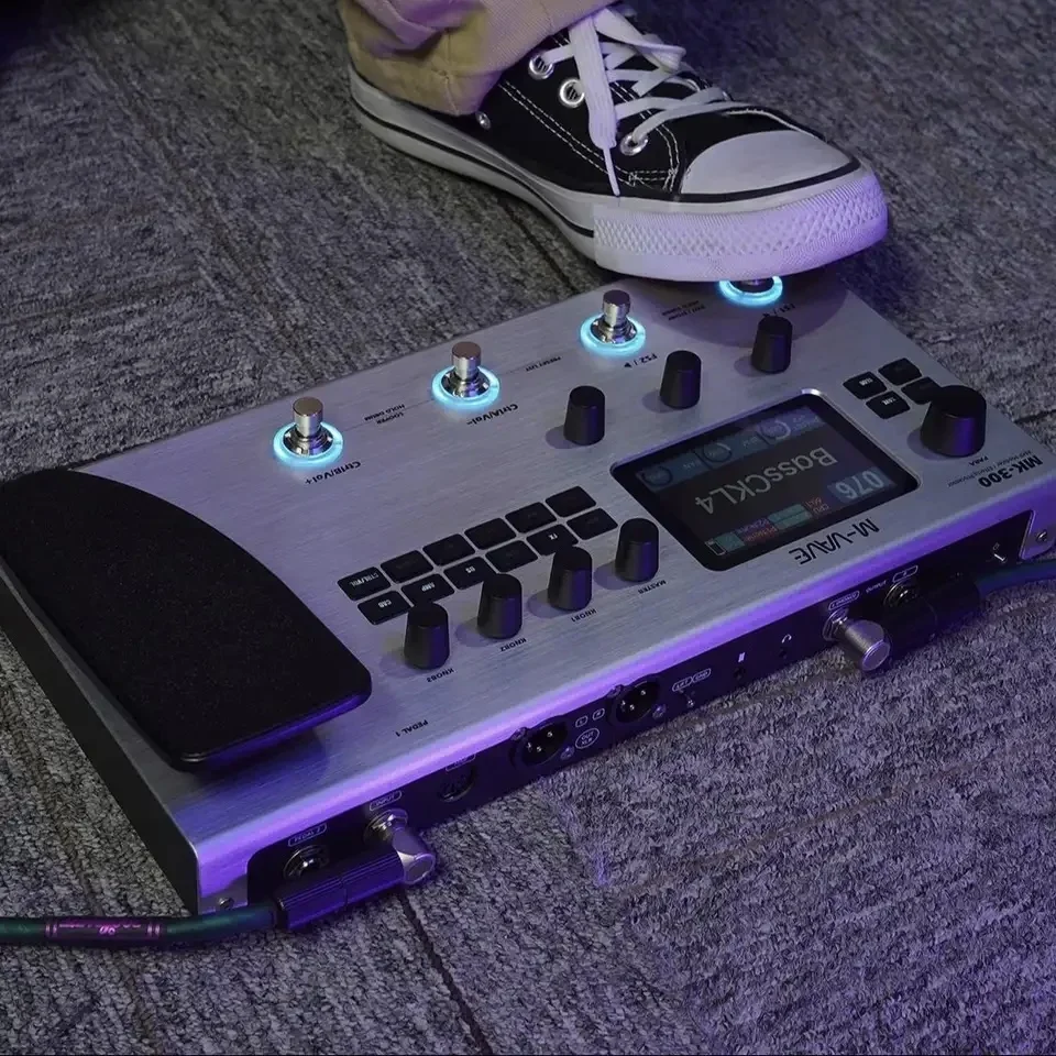 ギター M-VAVE MK-300 Amazon.com: M-VAVE MK-300 Guitar Multi-Effects Processor