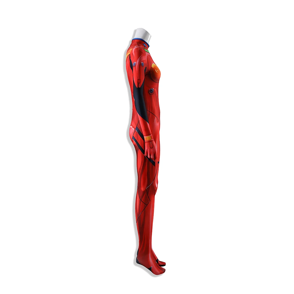 Neon Genesis Evangelion Asuka Langley Soryu Eva Pilot Suit Zentai Bodysuit