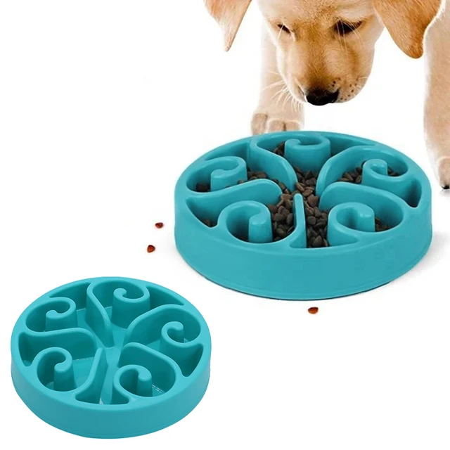 Pet Dog Slow Feeder Bowl Fun Non Slip Slower Food Feeding Dishes Eco Dog food anti tipping Dog Bowl for Medium Small Dogs Puppy 2