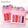 Rolling Bead Lip Oil Set of Four Moisturizing Lotion, Hydrating Roller Ball Mouth Oil, Anti-Drying, Colorless and Transparent 6