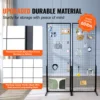 SucceBuy Grid Wall Panels Tower Wire Gridwall Display Racks Double Side Gridwall Panels for Art Craft Shows Retail Shop w/ Hooks