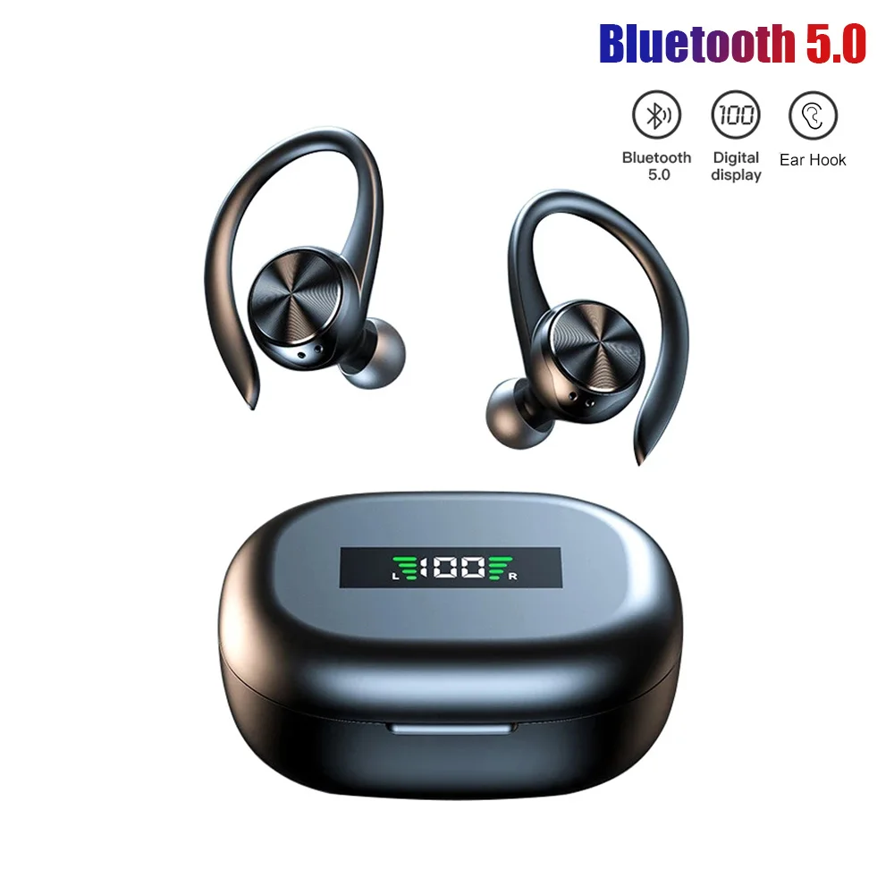 Спортивная гарнитура R200 TWS беспроводные наушники Bluetooth с микрофоном