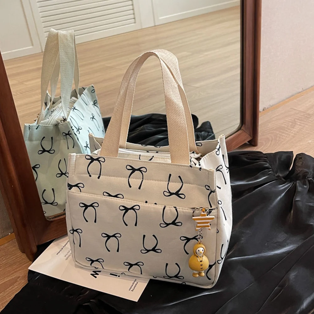 Canvas Lunch Bag for Women Work Picnic Travel