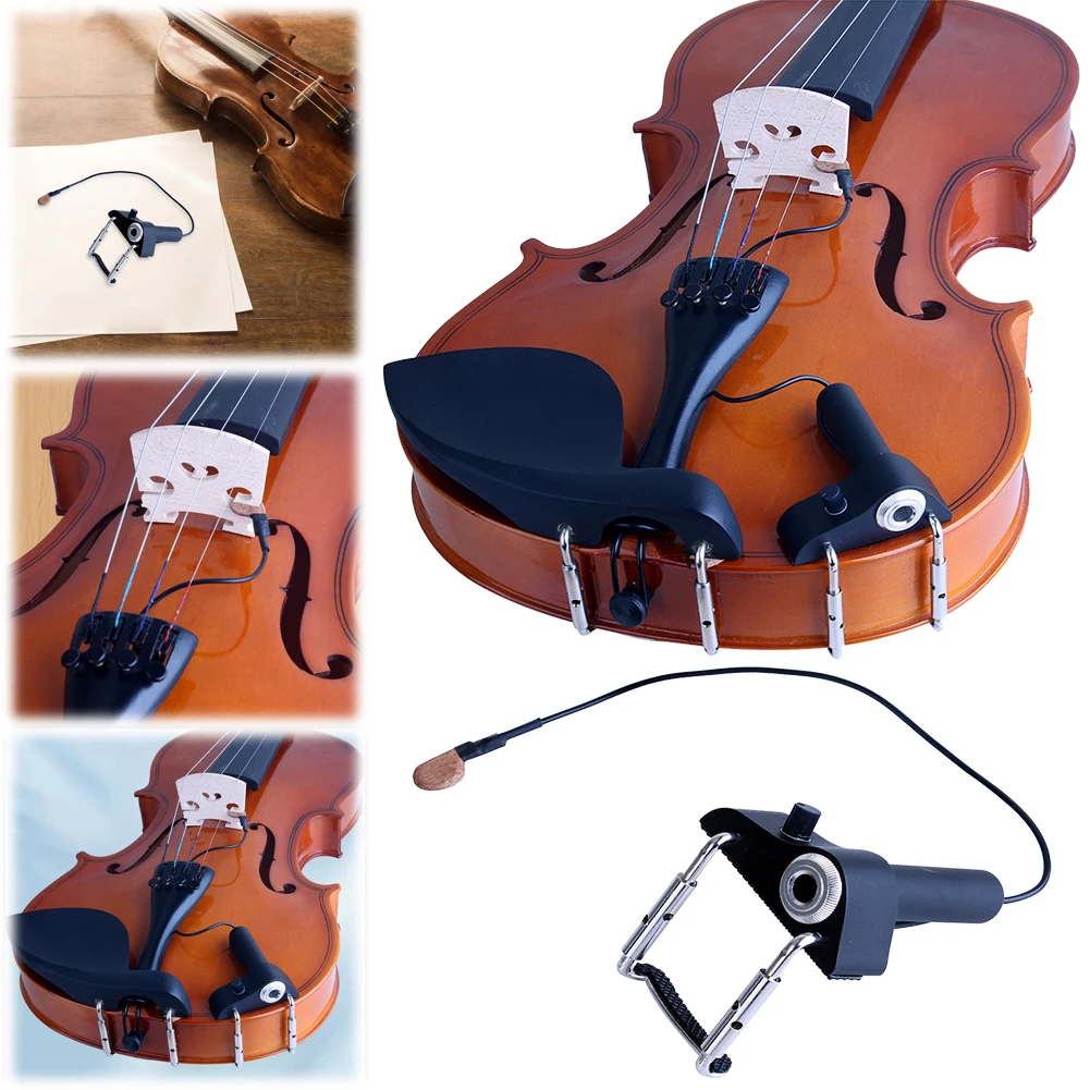 High Quality Pickup for Violin Electronic Organ Instant Authentic Acoustic Sound Violin Bridge Pickup Violin Accessories