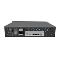 BKHD 2U Router For Xeon E5-2695V4 2650V4 18 Cores 4*2.5G Support ECC Memory 6*Ram Raid 2*M2 SFP+ Expansion For Linux Win 10 11 2