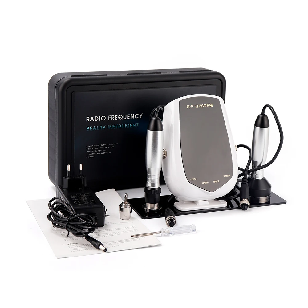 5MHz RF Tripolar Beauty Face&Eye&Body Radio Frequency Device Skin Rejuvenation Tightening Lifting Eye Bags Wrinkles Removal 6