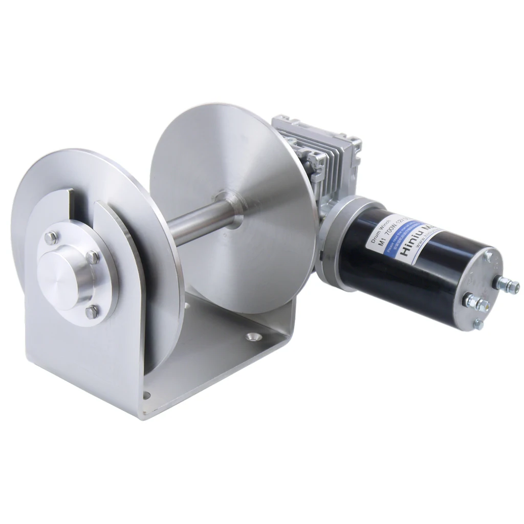 Marine Boat Yacht 316L Stainless Steel Drum Winch Anchor Winch 12V 900W/1000W for Boats up to 8m / 26ft thickness 0 1 3mm 100 100mm high purity thin stainless steel sheet foil flake 304 stainless steel metal plate 316 316l customize