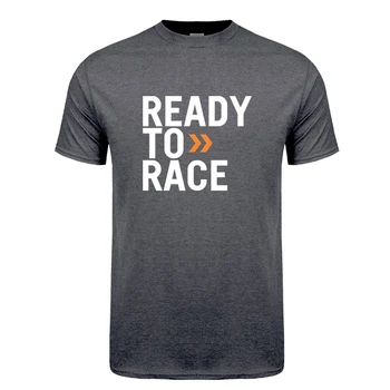 Magliette Ready To Race Maglietta unisex casual a maniche corte da uomo in cotone fresco Top Tees LH-016